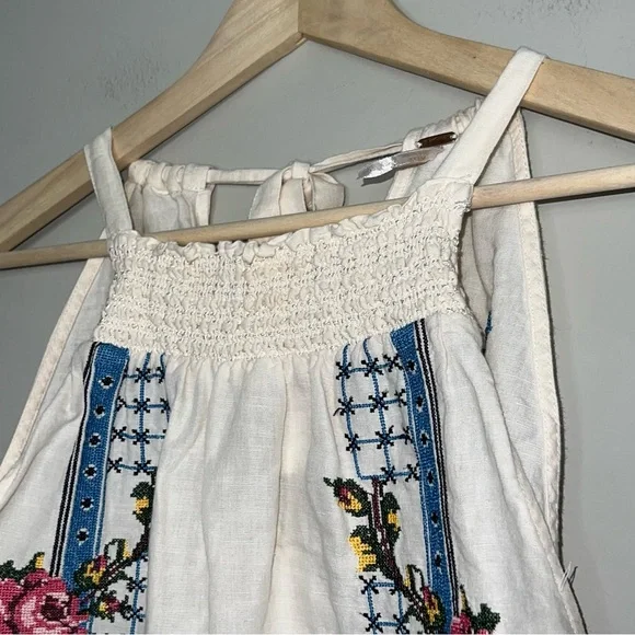Free People Honey Pie Embroidered Tank - Picture 8 of 13